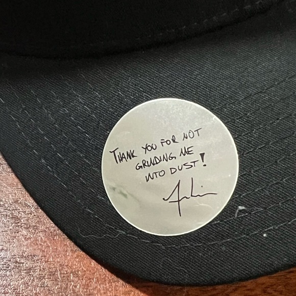 Black FLEXFIT TRON 3 hat s/m - Picture 3 of 4